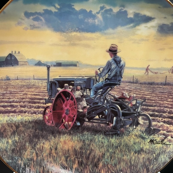 Set of 8 Danbury Mint  Farmland Memories Collection s - Picture 11 of 14